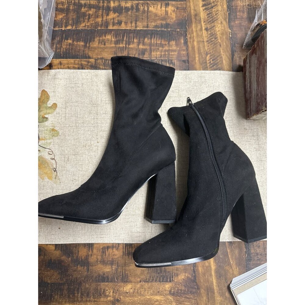 Olivia ankle boots. Black size 8 - Picture 5 of 8